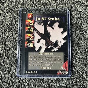 ✨ The Last Crusade: From Normandy To the Rhine 1995 Ju-87 Stuka Dive Bomber
Card